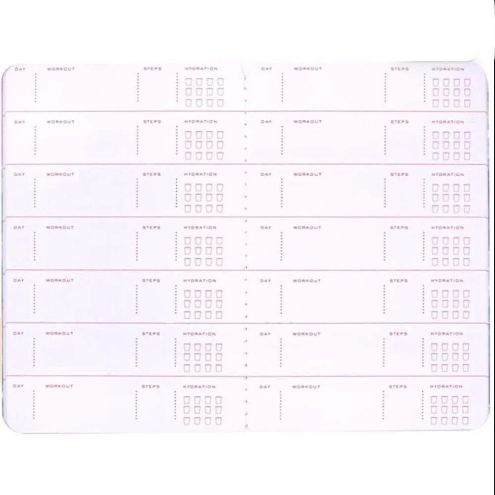 Lilly Pulitzer Wellness Fitness Pocket Notebook Set of 2